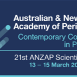 ANZAP 21st Scientific Meeting 13-15 March 2025